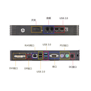 惠普HP T610 AMD双核私有云服务器家用文件电影共享下载NAS存储 主机+电源