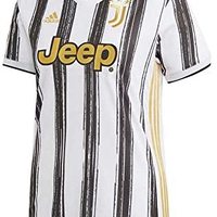 adidas 阿迪达斯 2020-2021 Juventus Home 女式足球 T 恤球衣