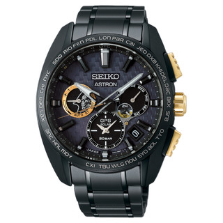 SEIKO 精工 Astron系列 42.8毫米太阳能腕表