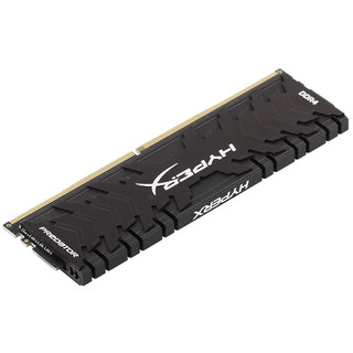 Kingston 金士顿 Predator 掠食者系列 DDR4 3000MHz 台式机内存 灯条 黑色 RGB 8GB HX430C15PB3/8