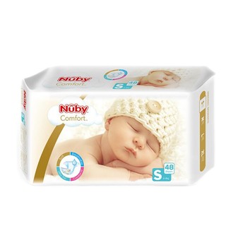 Nuby 努比 臻享丝柔系列 纸尿裤 S48片*2包