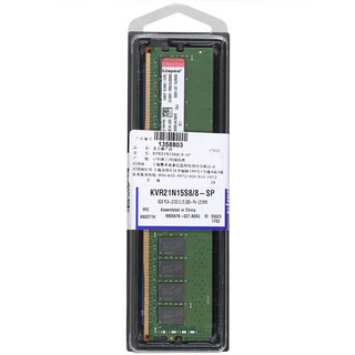 Kingston 金士顿 KVR系列 KVR24N17S8/8 DDR4 2133MHz 台式机内存 8GB