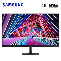 SAMSUNG 三星 S32A700NWC 32英寸VA显示器（3840*2160、60HZ）