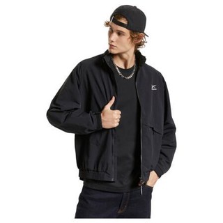 Reebok 锐步 EightyOne系列 81 Woven Track Jacket 中性运动夹克 H45563 黑色 M