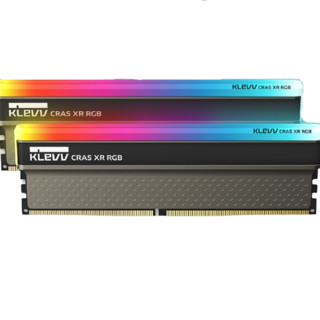 KLEVV 科赋 CRAS XR DDR4 3600MHz RGB 台式机内存 黑色 16GB 8GB*2