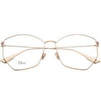 Dior 迪奥 女士近视眼镜框 Stellaire04 J5G 金色 58mm