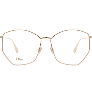 Dior 迪奥 女士近视眼镜框 Stellaire04 J5G 金色 58mm