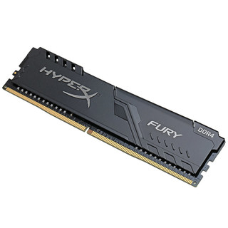 Kingston 金士顿 Fury系列 DDR4 3200MHz 台式机内存 马甲条 黑色 8GB