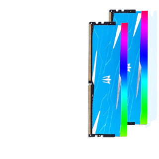 GALAXY 影驰 GAMER系列 Gamer Blue DDR4 3000MHz RGB 台式机内存 8GB 蓝色