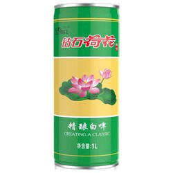 钻石荷花 全麦精酿白啤酒德国工艺11°P 1000ml*12罐