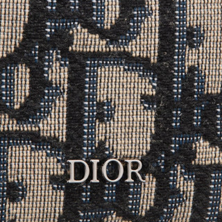 Dior 迪奥 Oblique 男士卡夹 2ESCH135YSE_H05E 黑米色