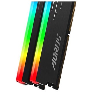 AORUS DDR4 3733MHz RGB 台式机内存 黑色16GB 8GB*2