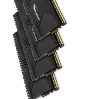 Kingston 金士顿 Predator 掠食者系列 DDR4 2133MHz 台式机内存 马甲条 黑色 32GB 8GBx4 HX430C15PB2K4/16