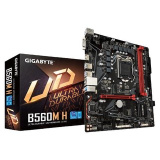 GIGABYTE 技嘉 B560M H 耐久M板 MATX主板（intel LGA1200、B560）+英特尔 酷睿i5-11600KF CPU套装