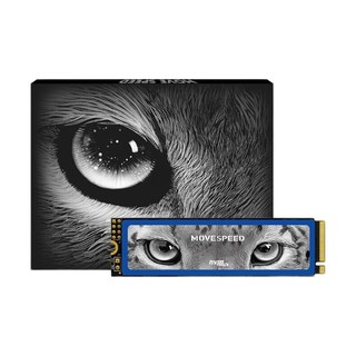 MOVE SPEED 移速 美洲豹 NVMe M.2 固态硬盘 256GB（PCI-E3.0）