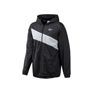 Reebok 锐步 CL V P WINDBREAKER 男子运动夹克 EC4562 黑色 XXL