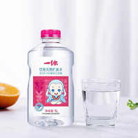 一休 饮用天然矿泉水 1L*12瓶