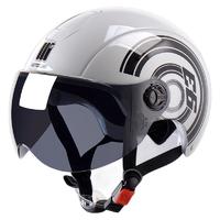MOTOCUBE 摩托立方 101S 摩托车头盔 3C款 冷淡灰 配透短镜+茶短镜