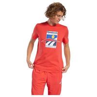 Reebok 锐步 CLINTLSPORTTEE 中性运动T恤 FK2624 辐射红色 S