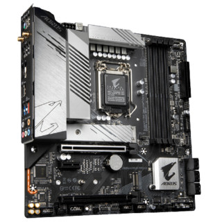 GIGABYTE 技嘉 B560M AORUS PRO AX 雪雕 MATX主板（intel LGA1200、B560）+英特尔 酷睿i5-11400F CPU套装