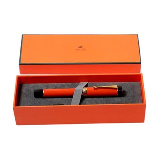 Jinhao 金豪 钢笔 世纪100 橙红色 0.7mm 礼盒装