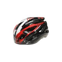 MOON MV88 自行车头盔 黑底红白 XL 两镜片