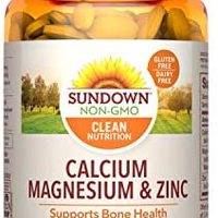 Sundown Naturals&reg; Calcium, Magnesium and Zinc High Potency, 100 Caplets
