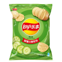 Lay's 乐事 超值分享系列 马铃薯片 黄瓜味 135g