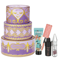 benefit 贝玲妃 彩妆礼盒装 (反孔精英打底霜+翘佳人睫毛膏#Black+眉法眉天系列一步到位眉膏#03) 2018假日款