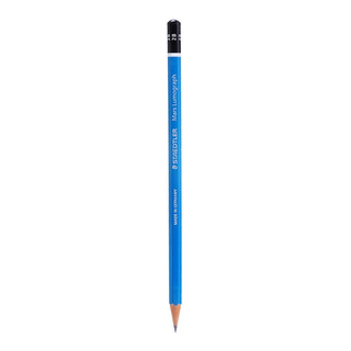 STAEDTLER 施德楼 100 六角杆铅笔 蓝色 2B 12支