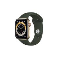 Apple 苹果 Watch Series 6 智能手表 44mm GPS+蜂窝网络版 不锈钢表壳（GPS、心率、血氧）