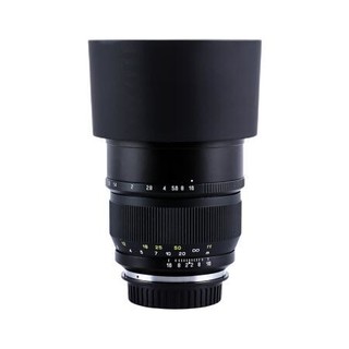 ZHONGYI OPTICAL 中一光学 85mm F1.2 标准定焦镜头 佳能微单R卡口 77mm+77mmUV镜