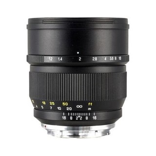 ZHONGYI OPTICAL 中一光学 85mm F1.2 标准定焦镜头 佳能微单R卡口 77mm+77mmUV镜