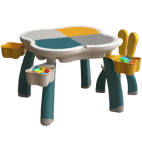 Wangao 万高 深湖绿大颗粒桌+小兔椅+ 209大颗粒轨道