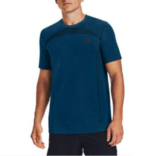 UNDER ARMOUR 安德玛 Rush Seamless Fitted 男子运动T恤 1351448-581 蓝色 XL