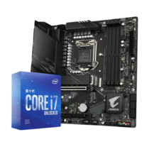 GIGABYTE 技嘉 小雕系列 B560M AORUS ELITE 小雕 MATX主板（intel LGA1200、B560）+英特尔 酷睿i7-11700 CPU套装