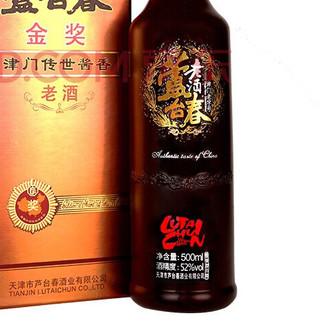 LU TAI CHUN 芦台春 金奖老酒 52%vol 酱香型白酒 500ml 单瓶装