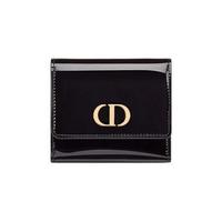 Dior 迪奥 30 MONTAIGNE系列 Lotus 女士牛皮革钱包 S2057OWPJ_M900 黑色 中号