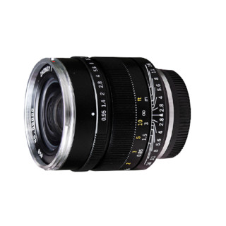 ZHONGYI OPTICAL 中一光学 17mm F0.95 标准定焦镜头 Micro 4/3卡口 58mm 黑色+58mm uv