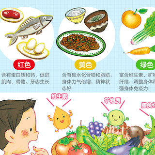 《幼儿健康知识绘本+吃饭的秘密》（限量版、套装共10册、附赠互动认知静电贴、贴纸、游戏卡片）