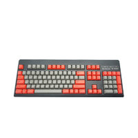 RealForce 燃风 YG1300 30g 十周年纪念版 104键 有线机械键盘 黑色 Topre静电容轴 无光