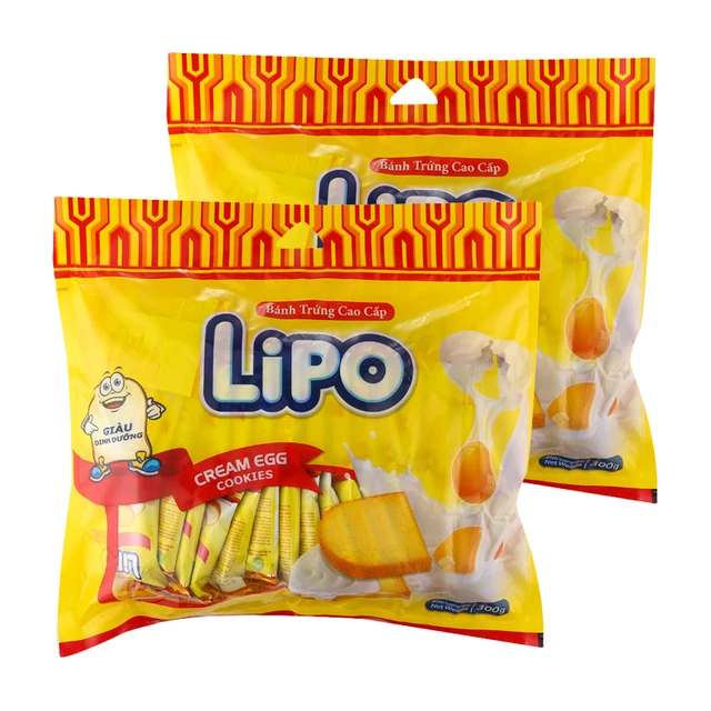 Lipo 利葡萄面包干 300g*2袋