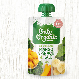 Only Organic 有机果泥 新西兰版