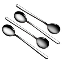 慕容世家 勺子 304不锈钢餐具套装饭勺调羹韩式汤勺西餐勺汤勺长柄勺