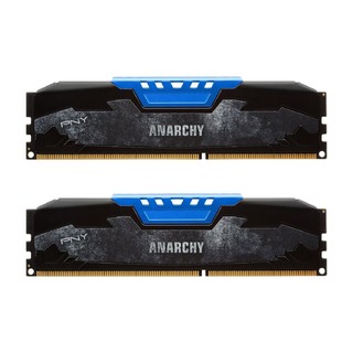 PNY 必恩威 Anarchy DDR3 1600Mhz 台式机内存 蓝色 8GB