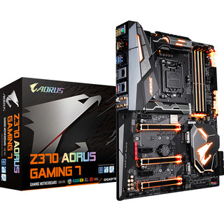 GIGABYTE 技嘉 Z370 AORUS Gaming 7 ATX主板（intel LGA1151、Z370）