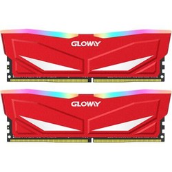GLOWAY 光威 16GB(8Gx2)套装 DDR4 3600频率 台式机内存条 深渊系列-流光炫彩RGB灯条/游戏超频/稳定兼容