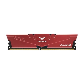 Team 十铨 火神Z系列 DDR4 3200MHz 台式机内存 红色 32GB