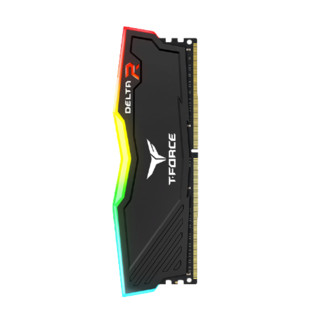 Team 十铨 DELTA系列 DDR4 3200MHz RGB 台式机内存 黑色 8GB