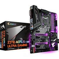 GIGABYTE 技嘉 Z370 AORUS Ultra Gaming ATX主板（Intel LGA1200、B250）